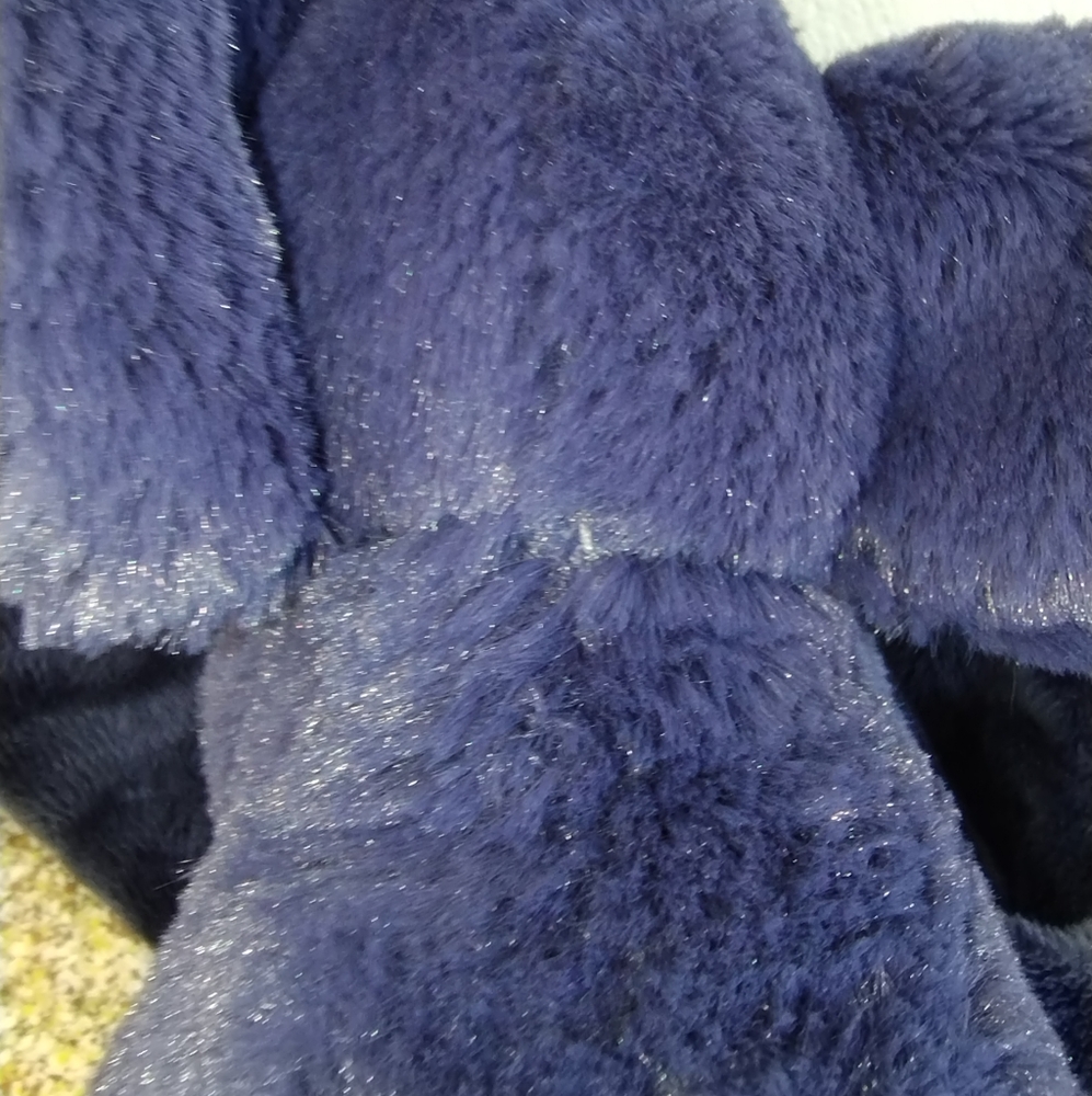 -Jellycat Bashful navy blue elephant Soft Baby Security Blanket Lovey - Picture 7 of 14